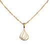Dije Gota-Oro bajo-Piedra Zirconia-CP8539 Conpiedra