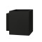 ARTEFACTO BIDIRECCIONAL CUBO IP20 LEEK - Lámpara de Pared Bidireccional Cubo Leek Negra