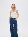 Pantalon Levannia Azul Medio