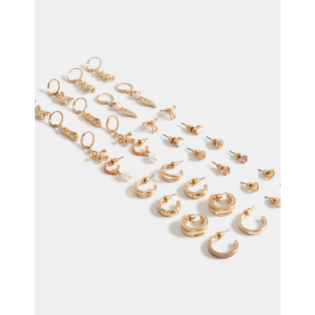 Sets De Aros De Metal Dorado