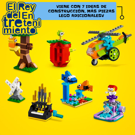 Lego Classic Kit Construcción 11019 500pcs C/juguetes Lego Classic Kit Construcción 11019 500pcs C/juguetes