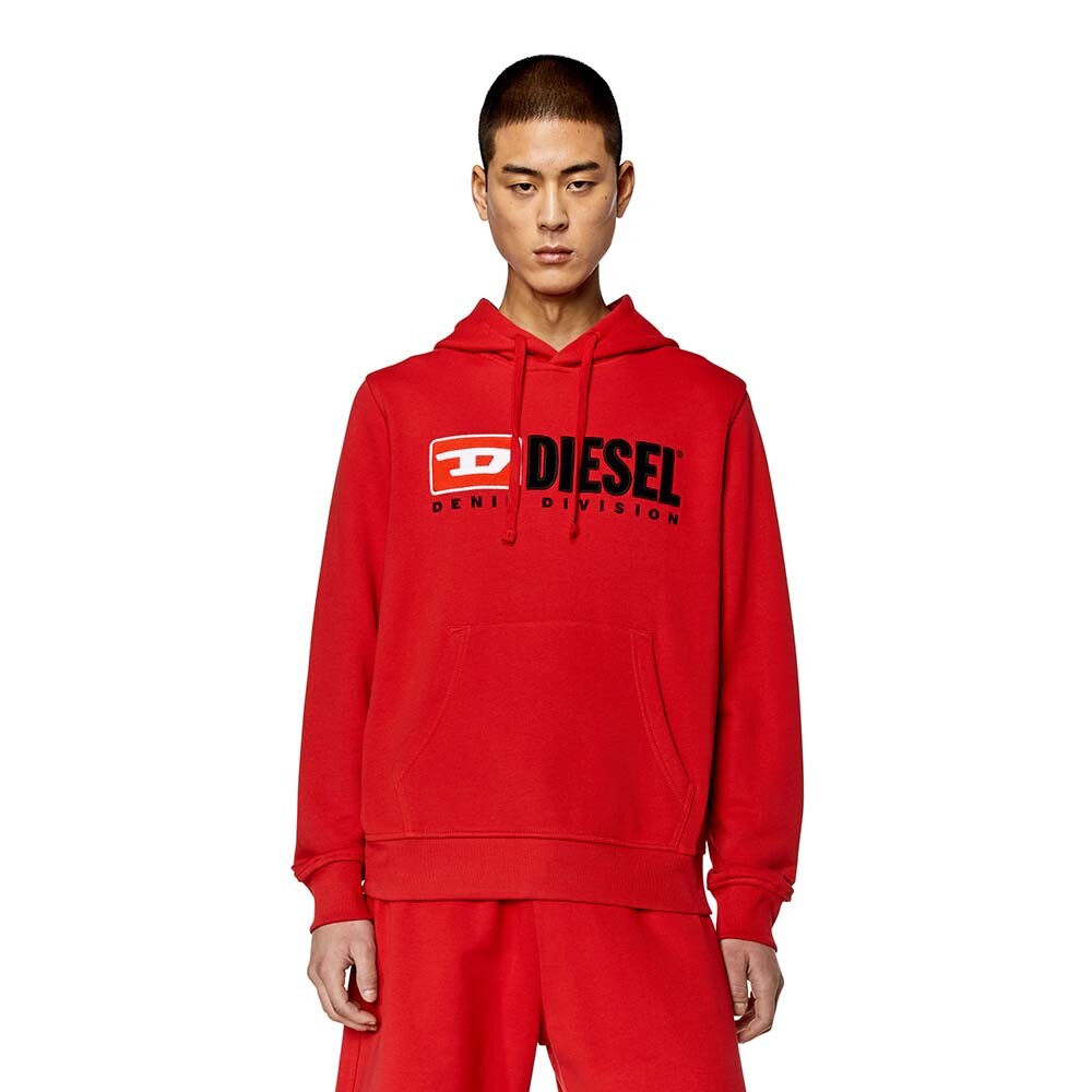 S-Ginn-Hood-Div - Hombre Ribbon Red