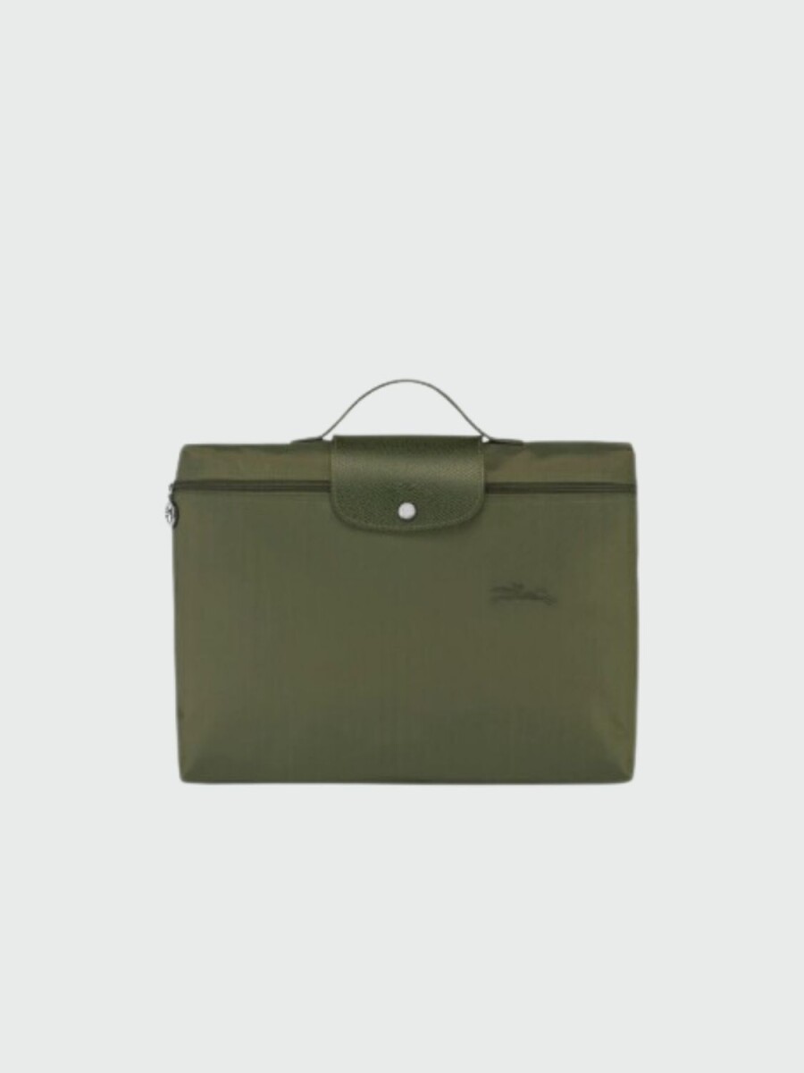 Longchamp -Maletín Le pliage Green, plegable de nylon - Azul medio 