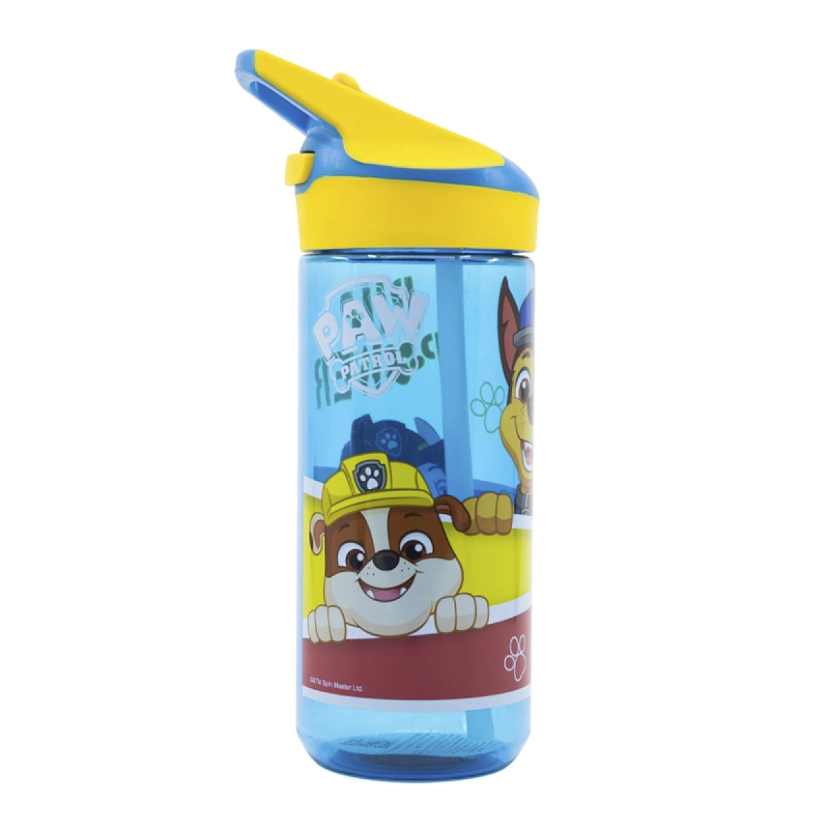 Botella Tritán Paw Patrol 620ml con Pajita - CHASE 