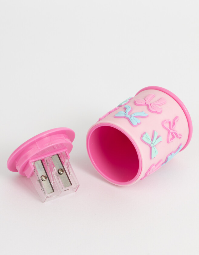 Útiles Varios Estampados Sacapuntas Estampado - Rosa Claro