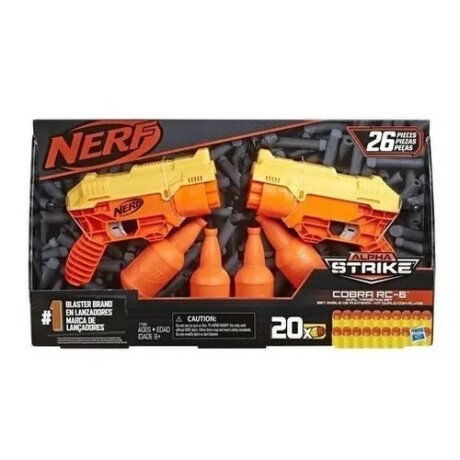 Nerf Alphastrike Cobra Rc-6 Set Doble Nerf Alphastrike Cobra Rc-6 Set Doble