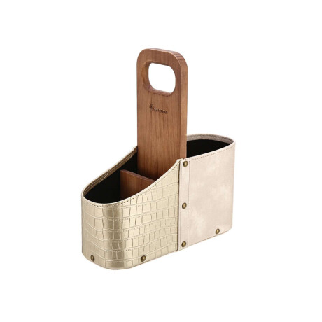 Matera Madera Combinada Croco Dorado