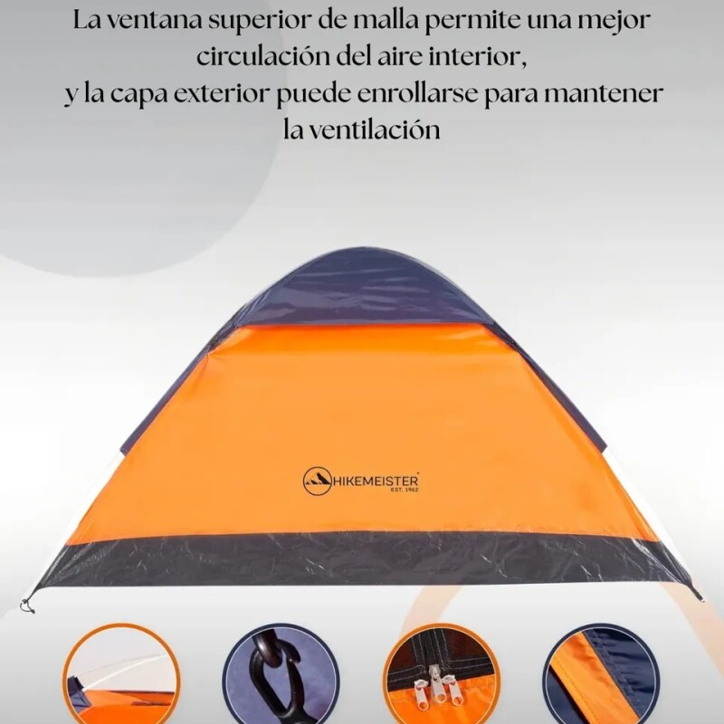 Carpa Autoarmable Impermeable Oklahoma Hikemeister Carpa Autoarmable Impermeable Oklahoma Hikemeister