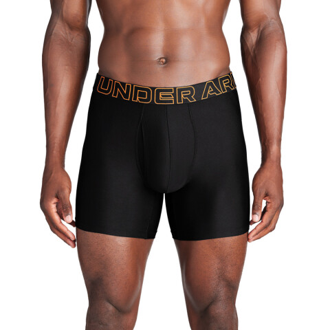 UA PERFORMANCE TECH - SOLID 6 IN 3PK BLA-002