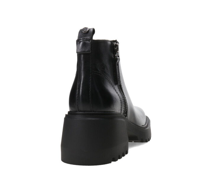 Botas de Mujer Bottero Caña Baja Con Cierre Negro