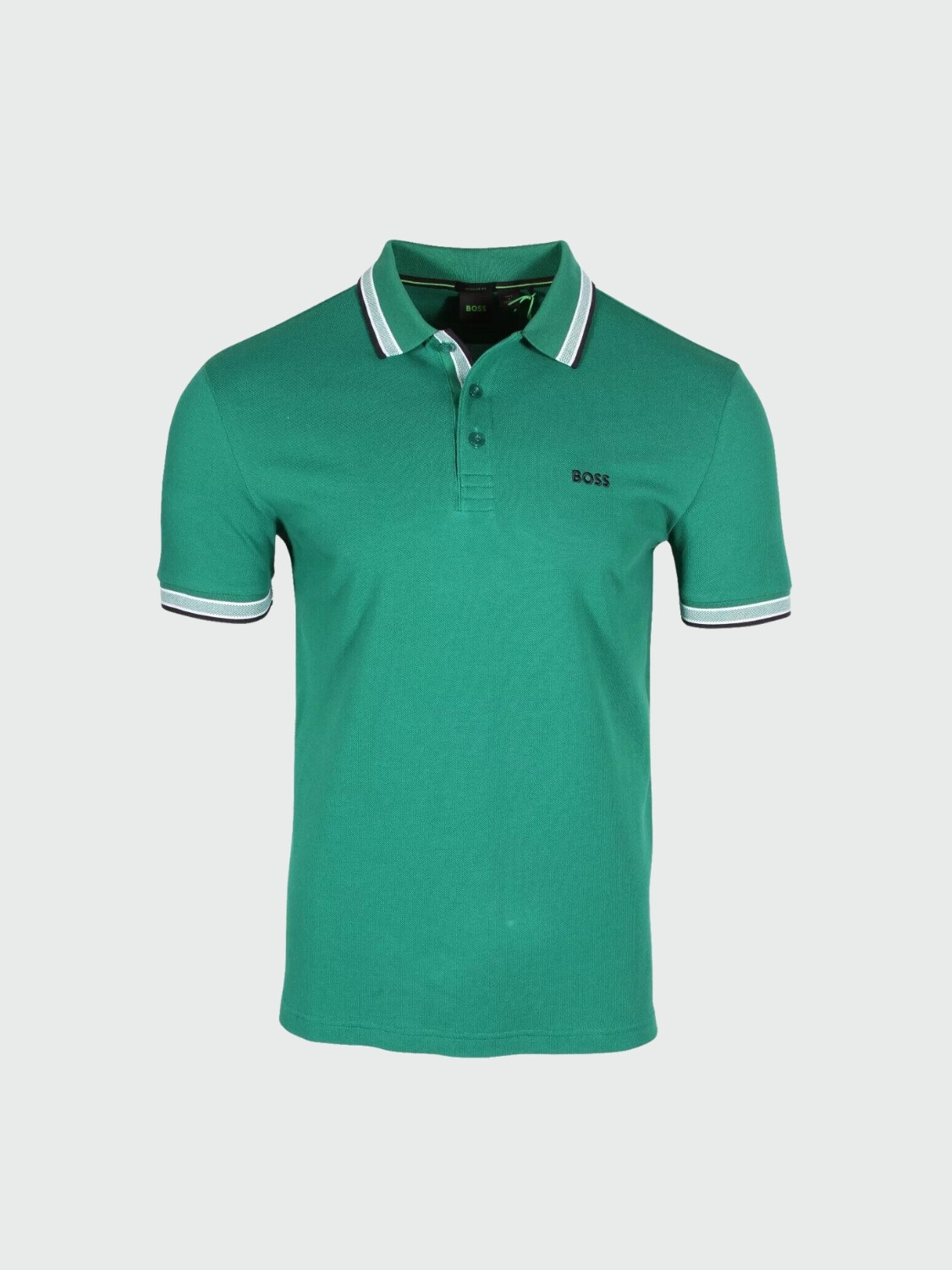 BOSS -Remera polo de algodón, regular fit, PADDY Violeta