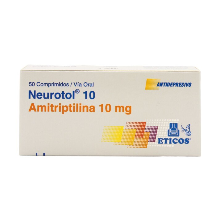 NEUROTOL 10 MG. CJ X 50 COMPRIMIDOS única