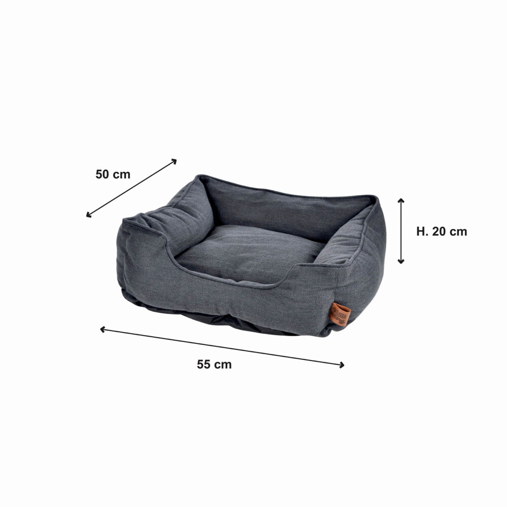 CAMA PARA MASCOTA GRIS POLIESTER COSY II