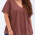 Remera Viviana Chocolate