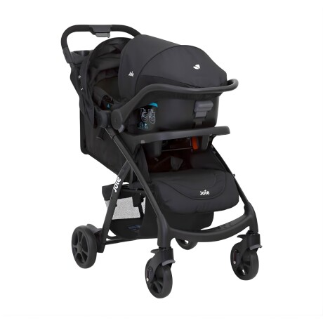 Cochecito Joie Muze LX + Baby Silla Juva + Base Negro