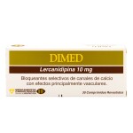 DIMED 10 MG. CJ X 30 COMP. REC. única