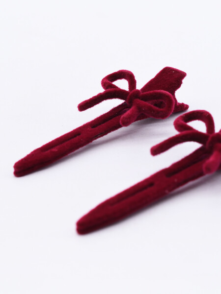 PINZA SET X 2 BORDEAUX