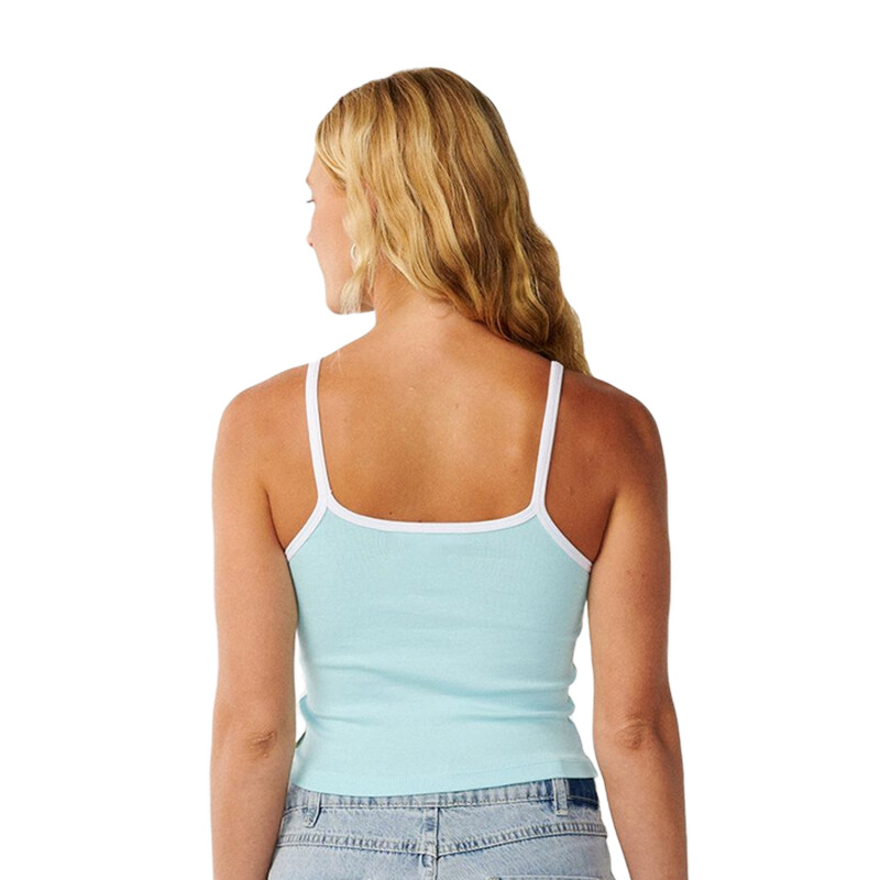Musculosa Rip Curl Retro Swell Cami - Celeste Musculosa Rip Curl Retro Swell Cami - Celeste