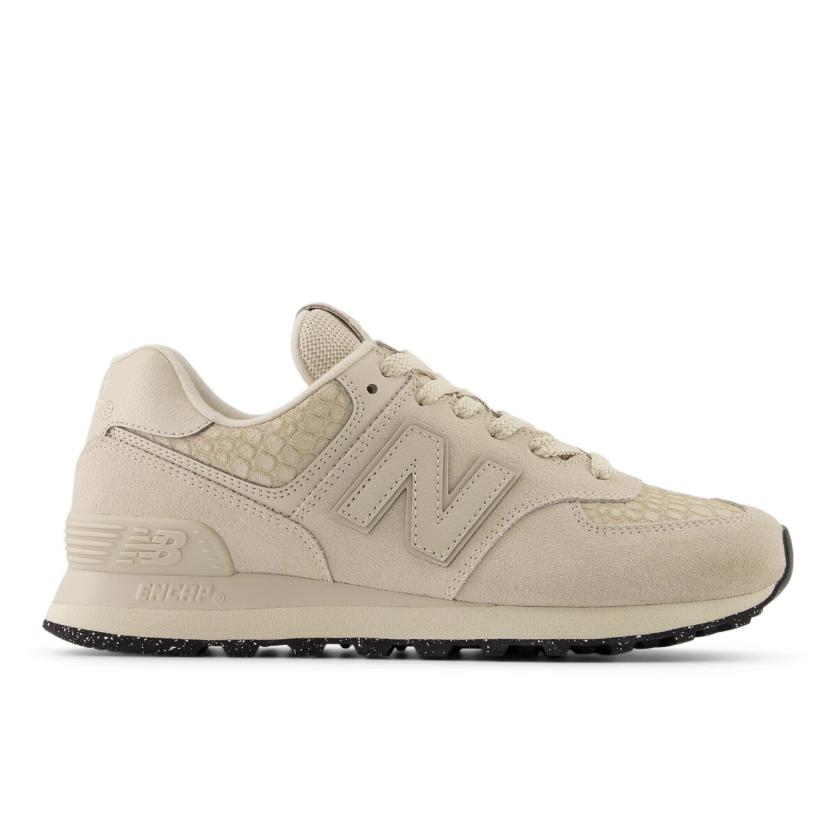 Championes New Balance de Dama - 574 - WL574PBK - WHITE 
