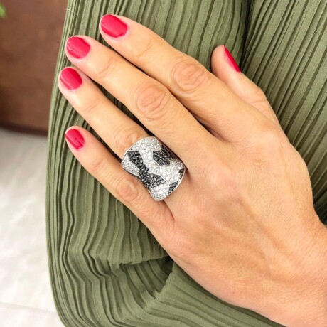 Anillo Zebra - Plata 925 Anillo Zebra - Plata 925
