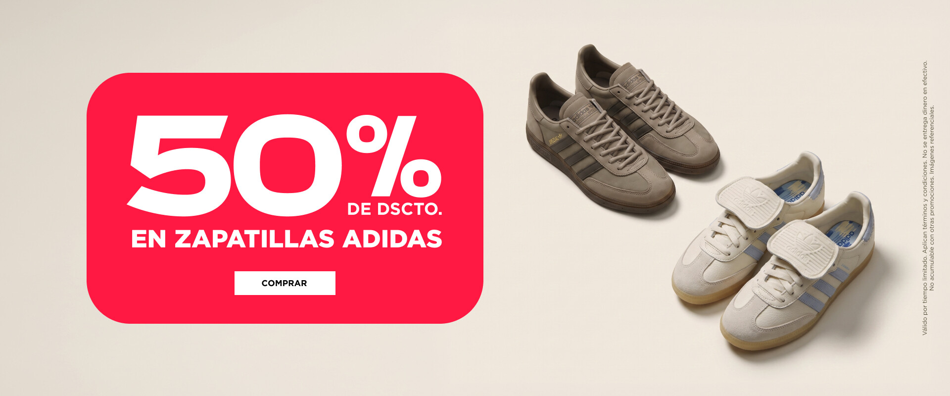 Adidas 50% off