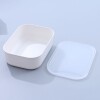 Contenedor Organizador Ovalado Con Tapa - Blanco - S Contenedor Organizador Ovalado Con Tapa - Blanco - S