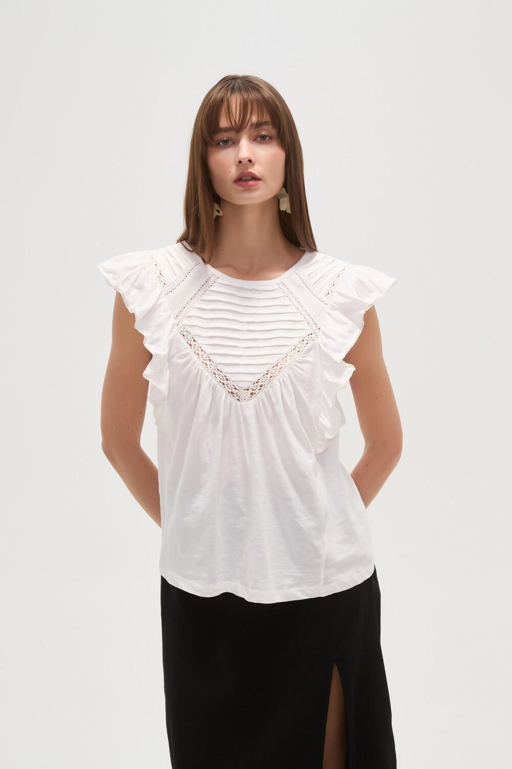 Blusa Boleny Blanco