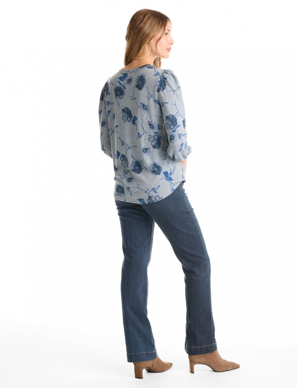 Buzo Soft Print AZUL/MULTI