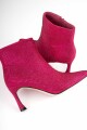 Botin con strass Fucsia