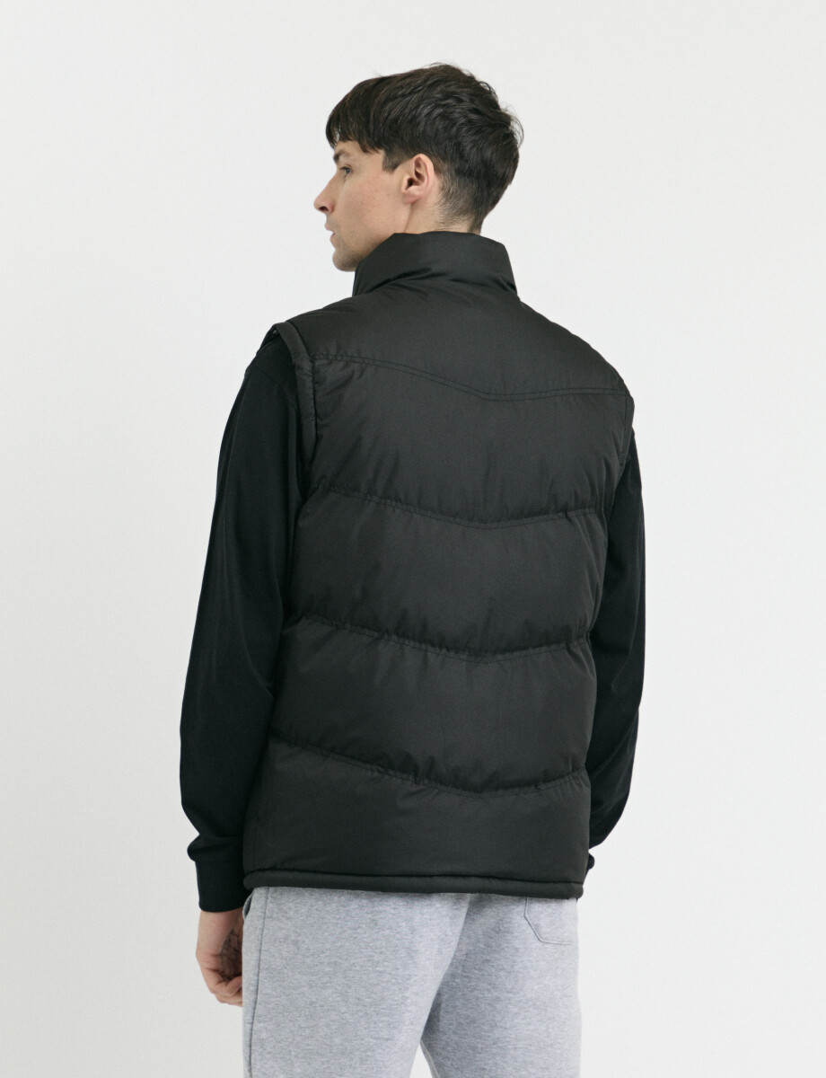 300212 CHALECO HARRINGTON URBAN Negro