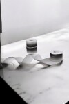 Cinta organza degrade - 23 mts NEGRO