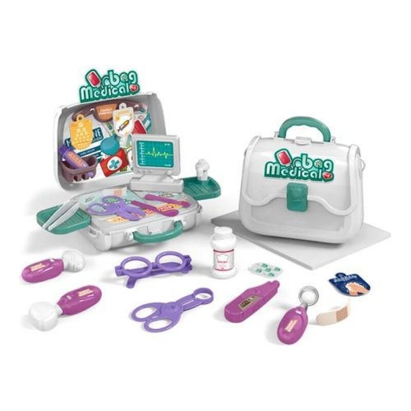 Juego de Doctor con 30 piezas y bolso con correa Juego de Doctor con 30 piezas y bolso con correa