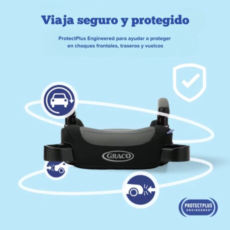 Turbobooster 2.0 Graco Asiento Elevador Sin Respaldo Turbobooster 2.0 Graco Asiento Elevador Sin Respaldo