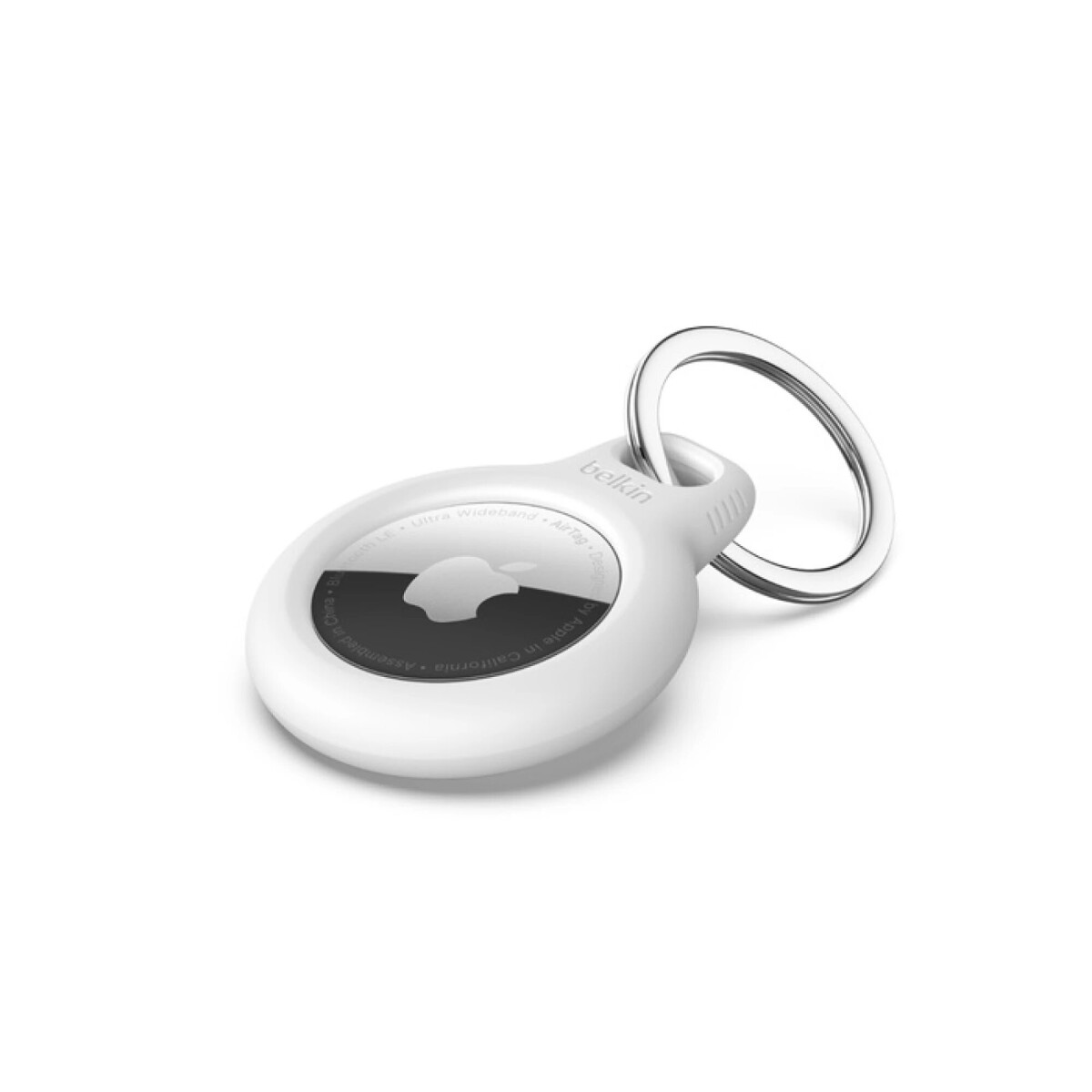 Secure Holder Soporte Llavero Para Airtag White 