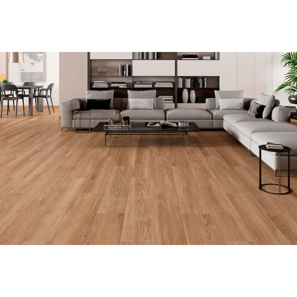 PORCELANATO ES.NERA ROBLE 25X150 CM. Porcelanato Es.nera Roble 25x150 Cm.