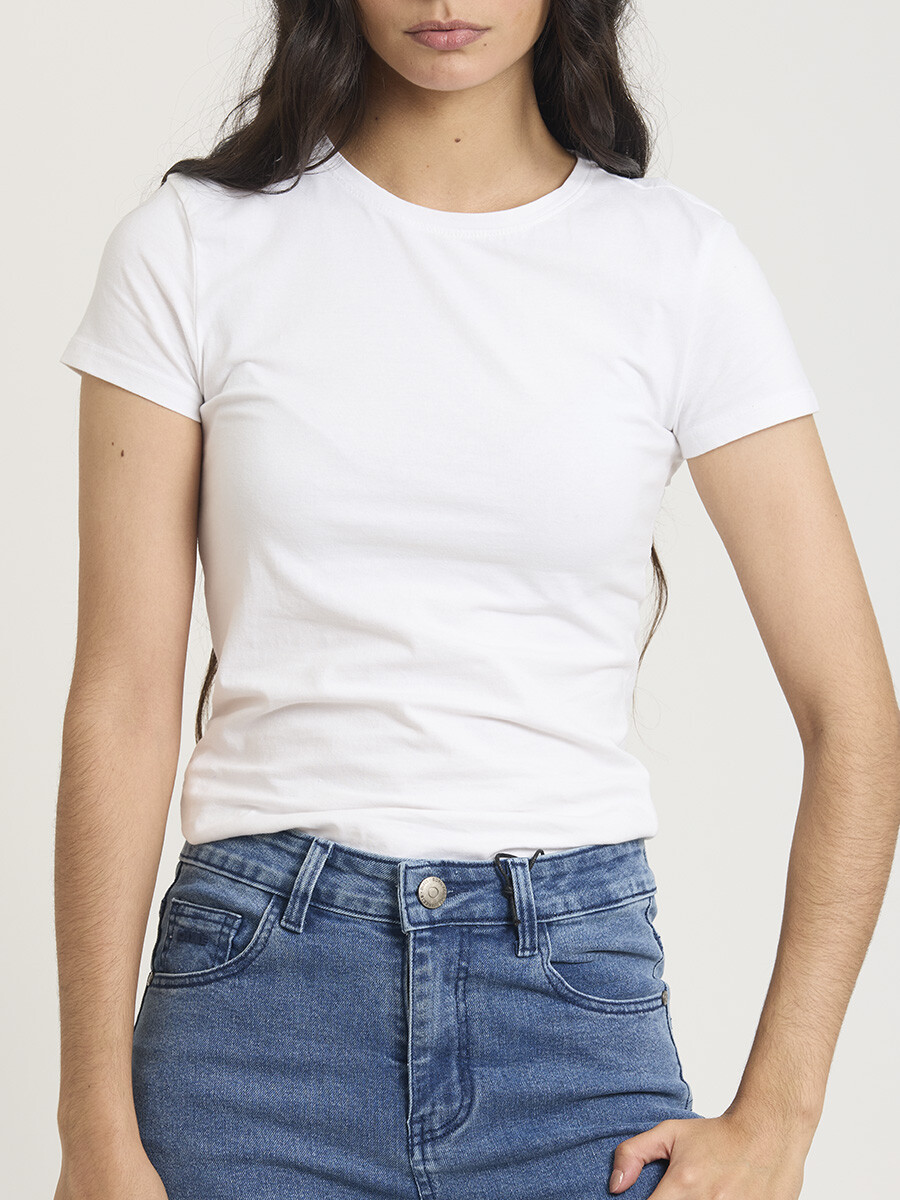 T-SHIRT MALEA REV - Blanco 