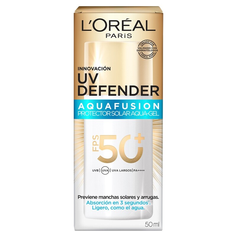 Protector Solar L'oreal Uv Defender Aqua Fusion 50 Ml. Protector Solar L'oreal Uv Defender Aqua Fusion 50 Ml.