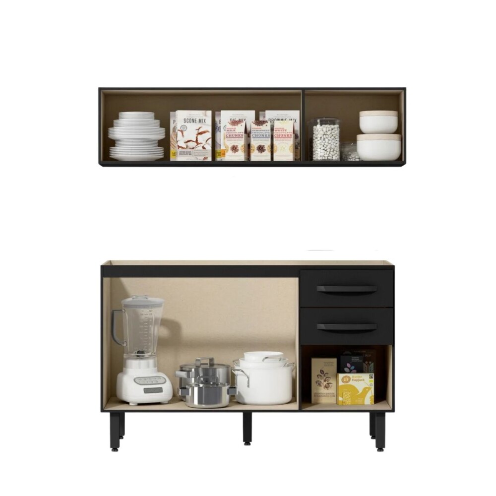 COMBO COCINA NEGRO