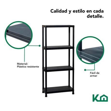 Estantería 131x61x31 Kingsman Estantería 131x61x31 Kingsman
