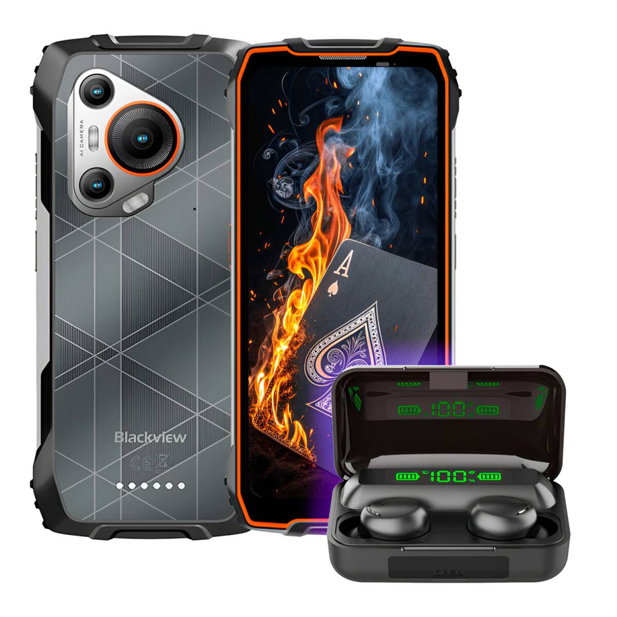 Blackview Bl7000 24gb/256gb 5g + Regalo - NARANJA 