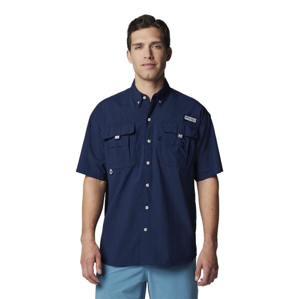 Camisa Bahama II SS Shirt COLLEGIATE NAVY