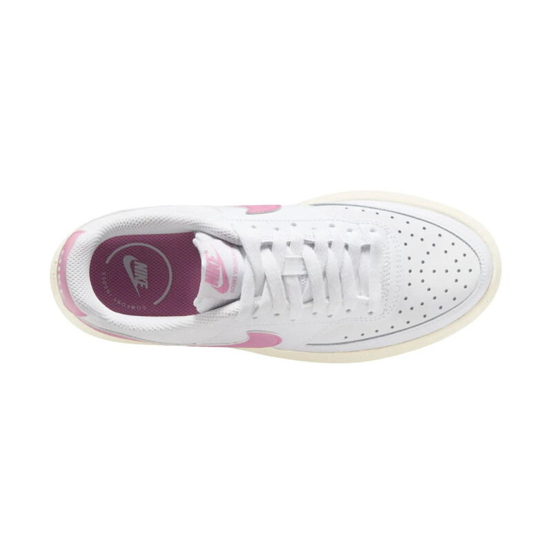 Championes Nike COURT VISION ALTA de Mujer - DZ5394-105 Blanco-rosado