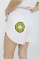 SHORT FRESA Blanco