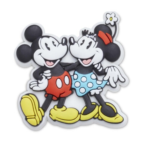 Jibbitz Mickey and Minnie Holding Multicolor