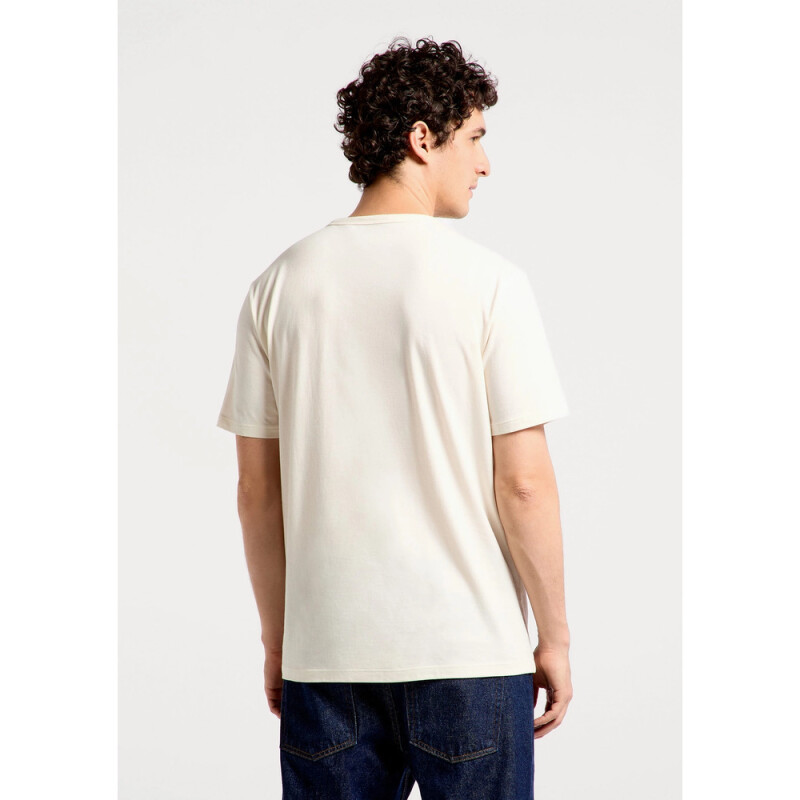 CAMISETA MM MASC BEGE CLARO