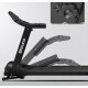Caminadora Eléctrica Plegable Motor Dc De 2.0 Hp Negro