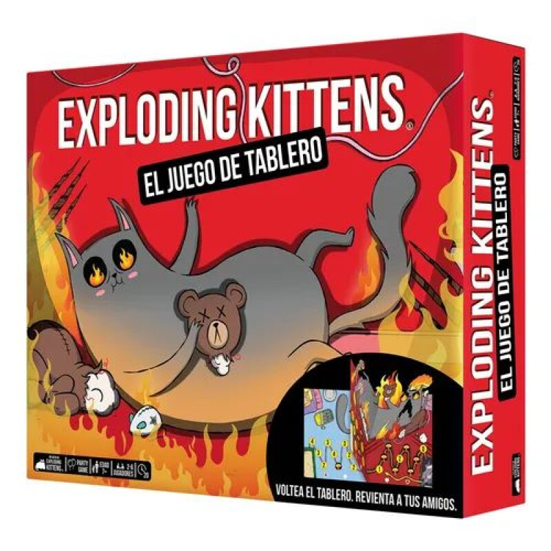 Exploding Kittens- Juego en Tablero New Exploding Kittens- Juego En Tablero New