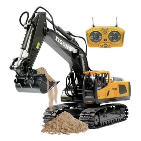 Juguete Excavadora A Control Remoto Bateria Recargable 2.4g Juguete Excavadora A Control Remoto Bateria Recargable 2.4g
