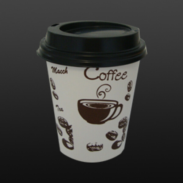 VASO POLIPAPEL 6OZ 180C IMPRESO GENERICO BLANCO