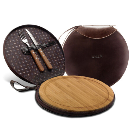 SET PARRILLERO HEREFORD CHOCOLATE